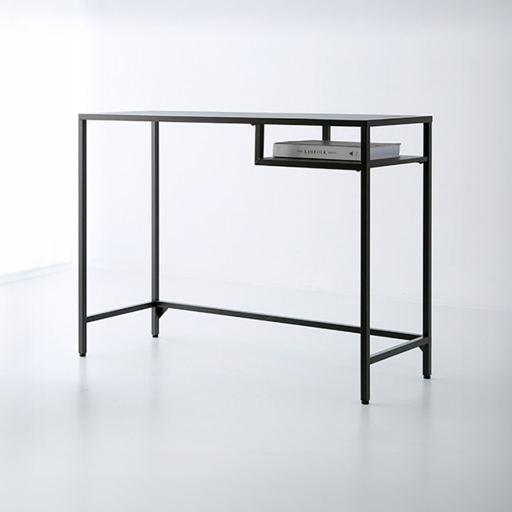 TETOS 책상 10036 1000mmx360mmx740mm, 블랙 9104.1034