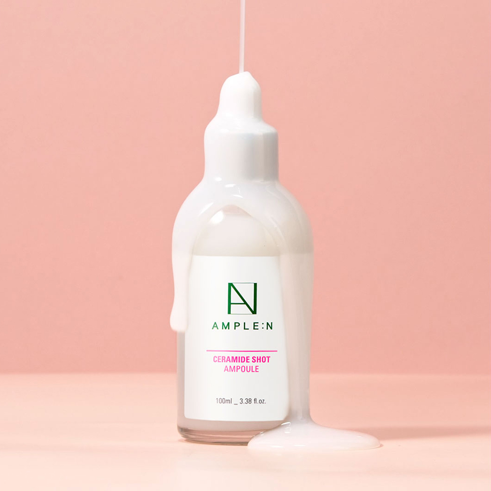 앰플엔 세라마이드샷 보습장벽 앰플 대용량 100ml 화잘먹 치트키 피부장벽 강화 앰플 - 상세 이미지 4