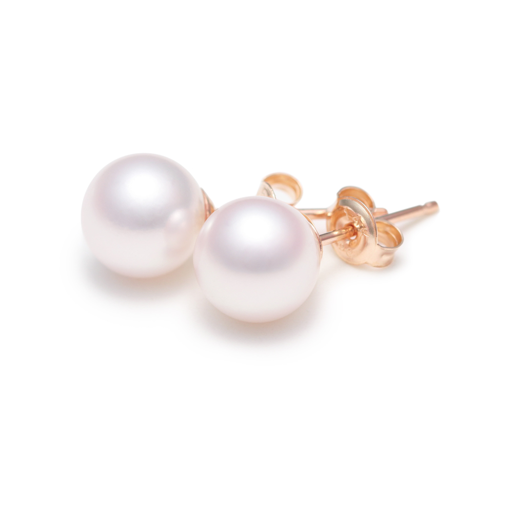 14K 18K 단아한 아코야 해수 진주귀걸이 8.5mm 9mm AAA+(감정서 포함)