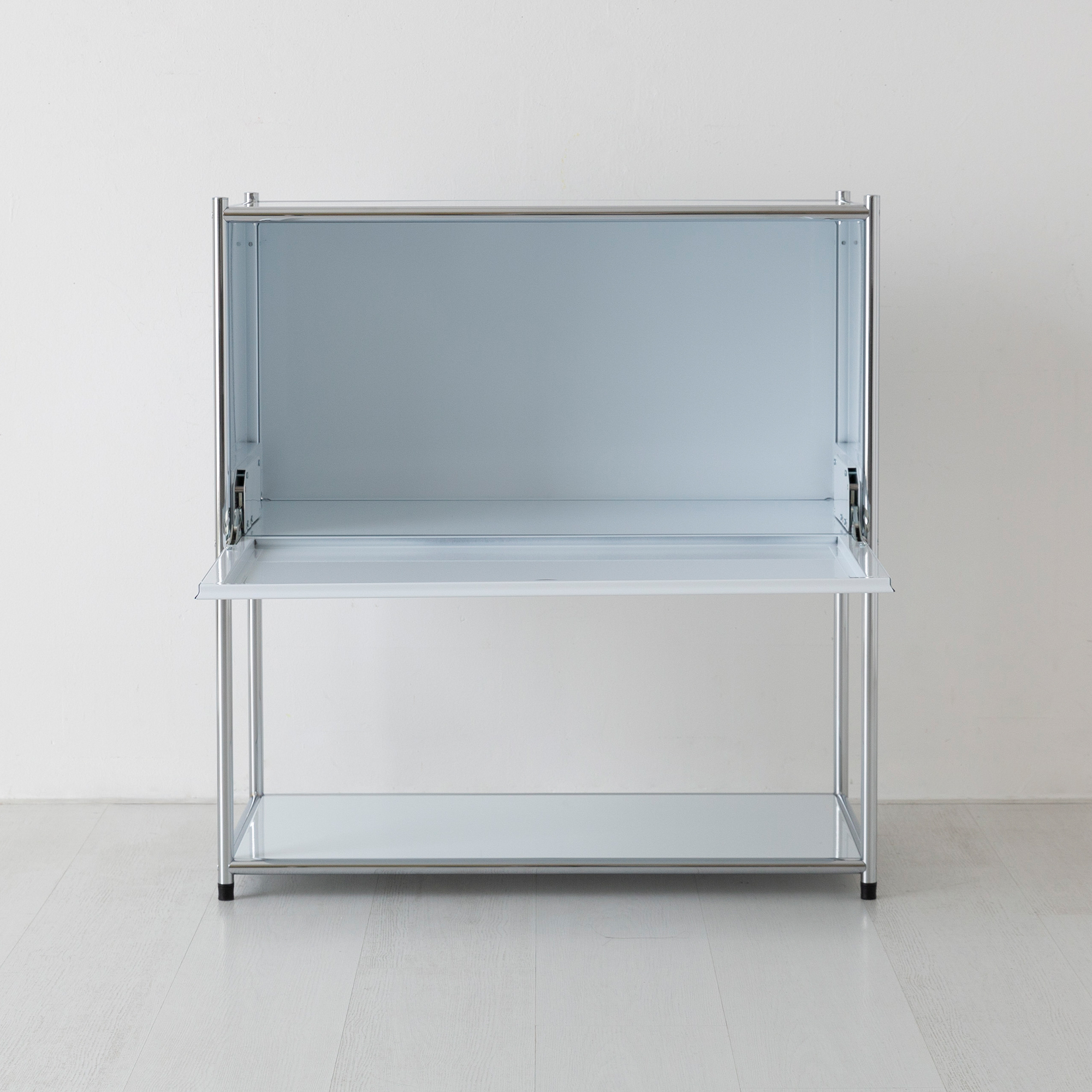 심플리 수납장 BC264 770x400x820mm, 2단, 퓨어화이트 3844.4831 - 상세 이미지 2