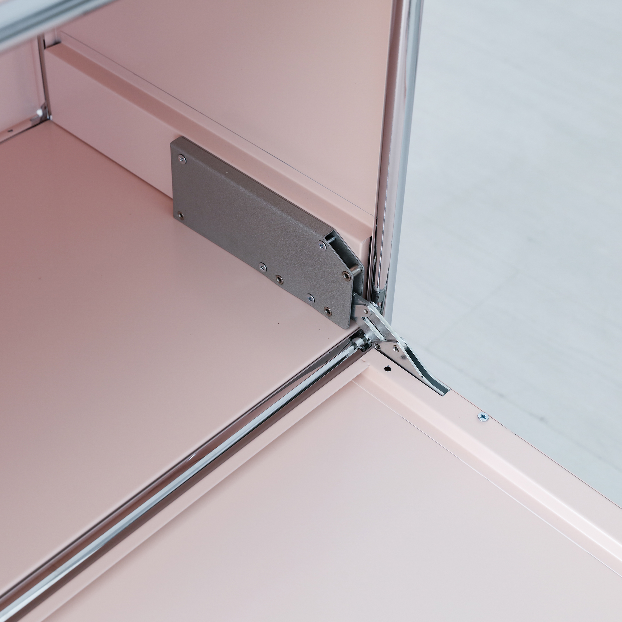 모듈가구 심플리 수납장 BC264 77x40x82, 2단, 라이트핑크 6560.9144