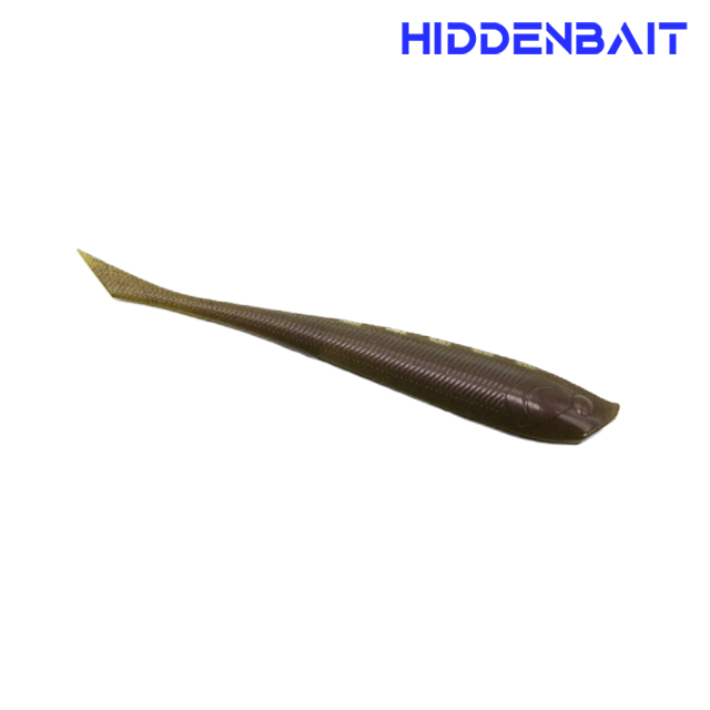 히든베이트 에이레네 광어웜 UV집어제첨가 소프트웜 다운샷웜 007 PUMPKIN RED, 12.7cm(5인치) - 상세 이미지 4