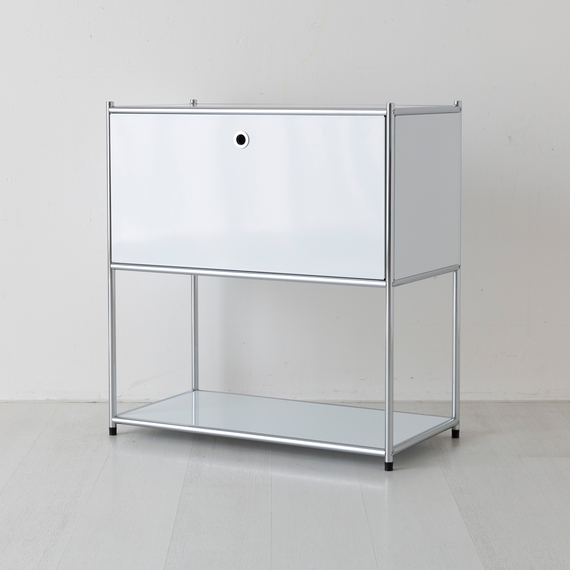 심플리 수납장 BC264 770x400x820mm, 2단, 퓨어화이트 3844.4831 - 상세 이미지 3