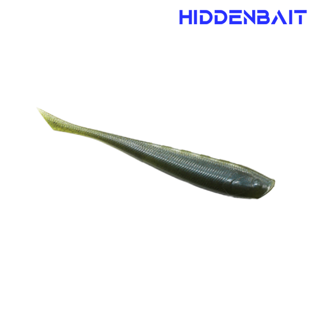 히든베이트 에이레네 광어웜 UV집어제첨가 소프트웜 다운샷웜 007 PUMPKIN RED, 12.7cm(5인치) - 상세 이미지 3