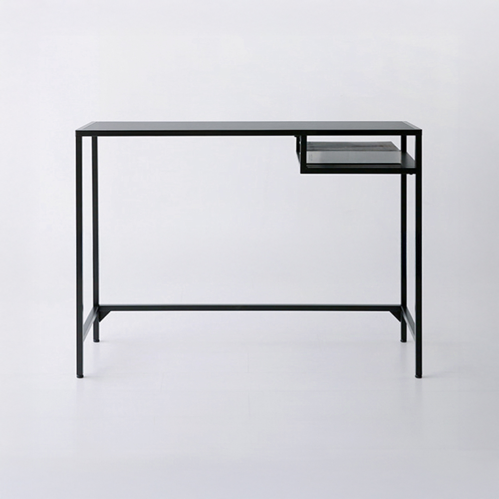 TETOS 책상 10036 1000mmx360mmx740mm, 블랙 9104.1034