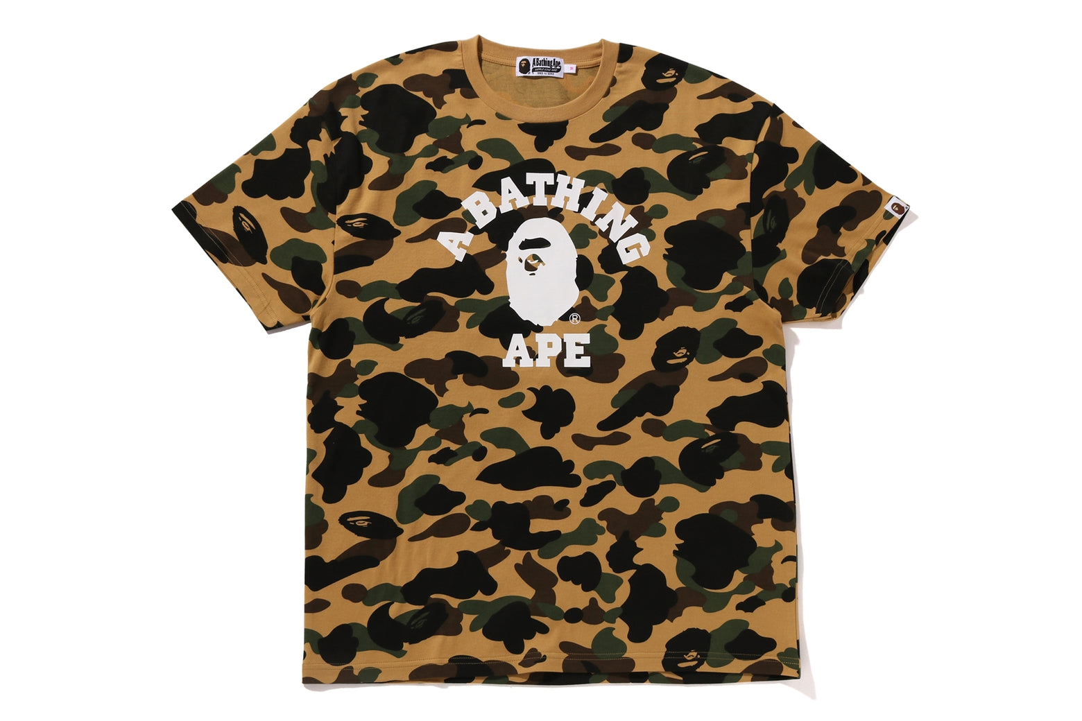 베이프 우먼즈 반팔티 1ST CAMO COLLEGE OVERSIZED TEE 1월 2주차 신상 1L30-209-002 - 상세 이미지 3