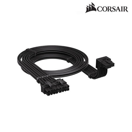 커세어 90도 12V-2x6 GPU 전원 케이블 TYPE4 - STYLE-A (0.65m) (AXi , HX , RM , RMx Series 전용)