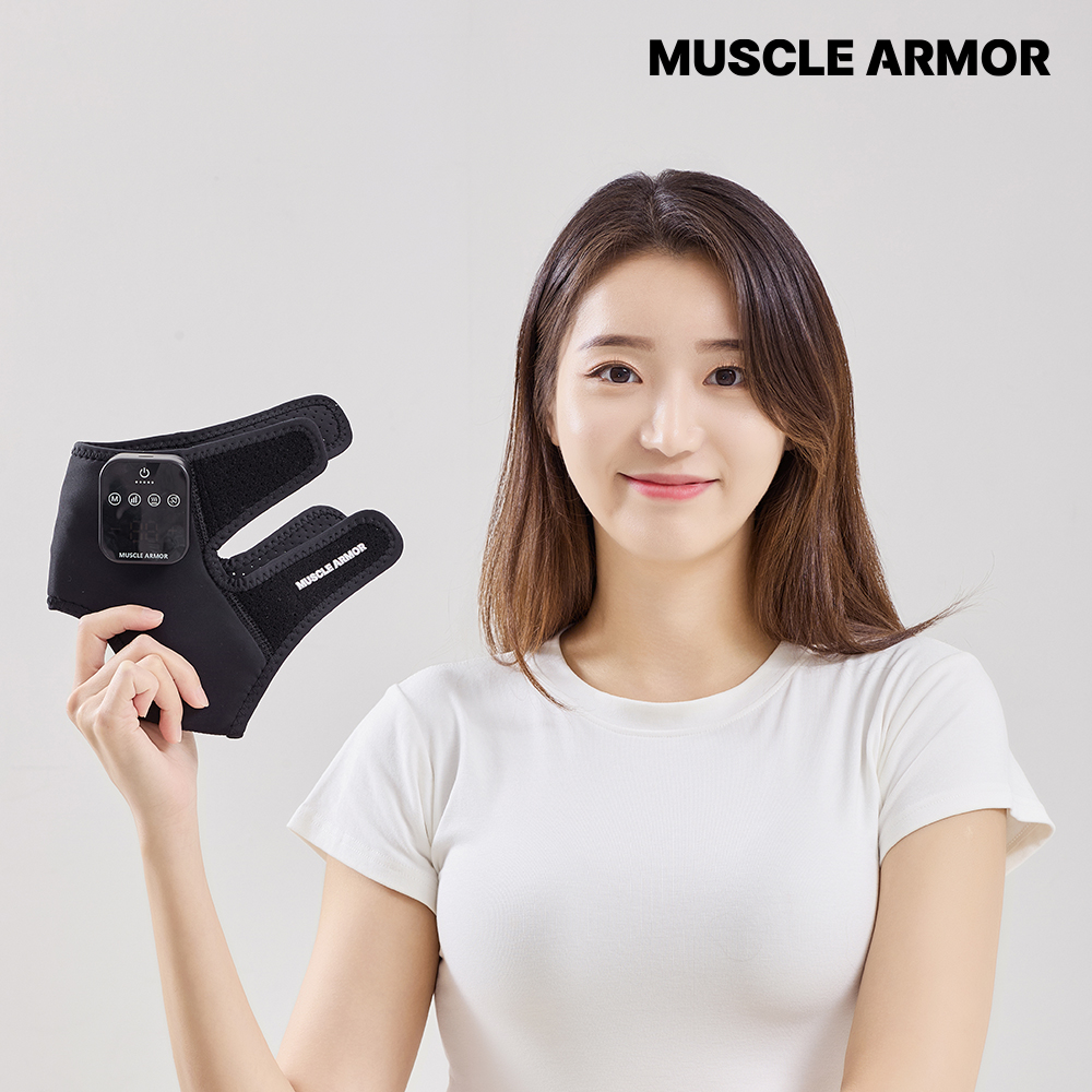 머슬아머 저주파 EMS 듀얼 발목 마사지기 다리 발 발바닥 안마기 원 근적외선 온열 찜질 - 상세 이미지 3