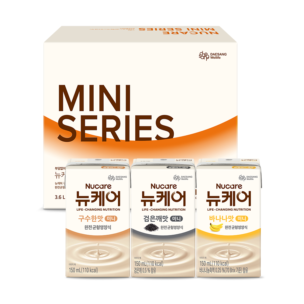 뉴케어 미니시리즈(구수한맛 +검은깨 +바나나) 150ml, 24개 이미지 4