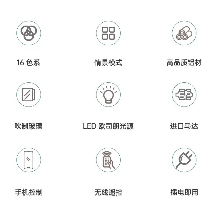 물결 조명 실외 방수 카페 벽면 실내 3D 물 패턴 led 인테리어 램프 01.83cm풀컬러16색(앱제어) - 상세 이미지 5