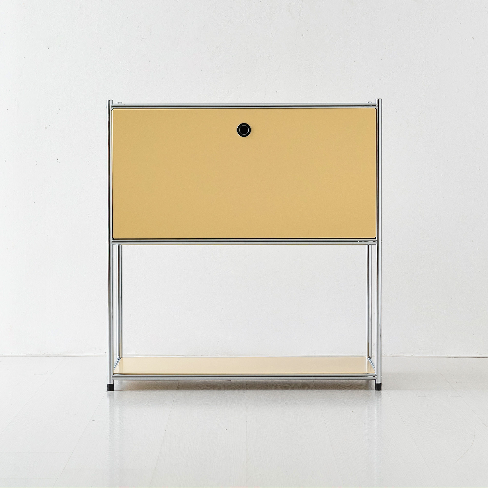 심플리 수납장 BC264 770x400x820mm, 2단, 솔리드베이지 7313.2106