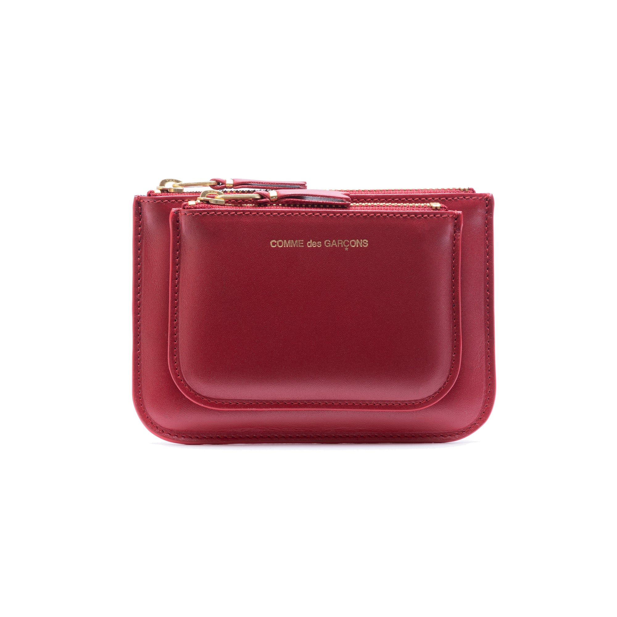 꼼데가르송 CDG 지갑 Classic Leather Outside Pocket 8Z-X081-051 - 상세 이미지 2