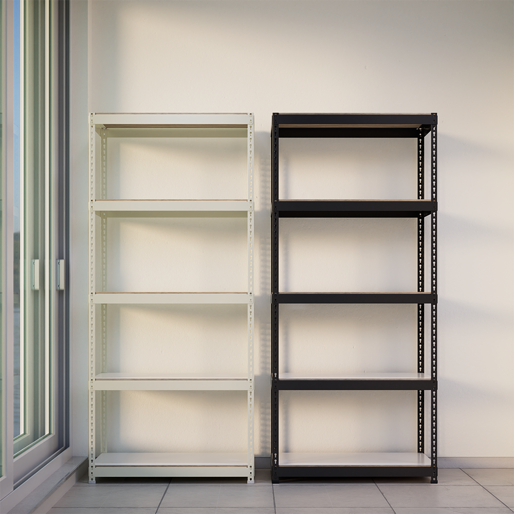 팬트리선반 수납선반 상품 진열 조립 앵글 랙 80x40x180cm 5단