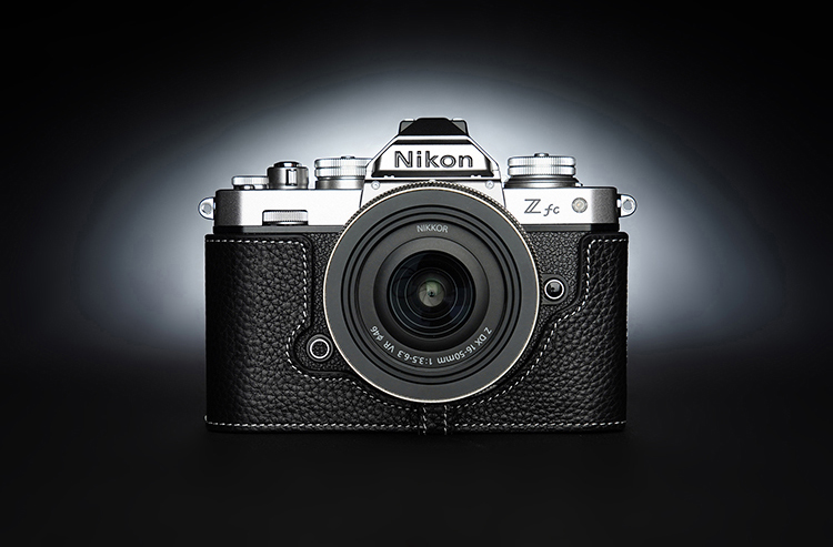 니콘 ZFC NIKON ZFC 카메라 속사 하프 가죽 케이스 - 상세 이미지 2