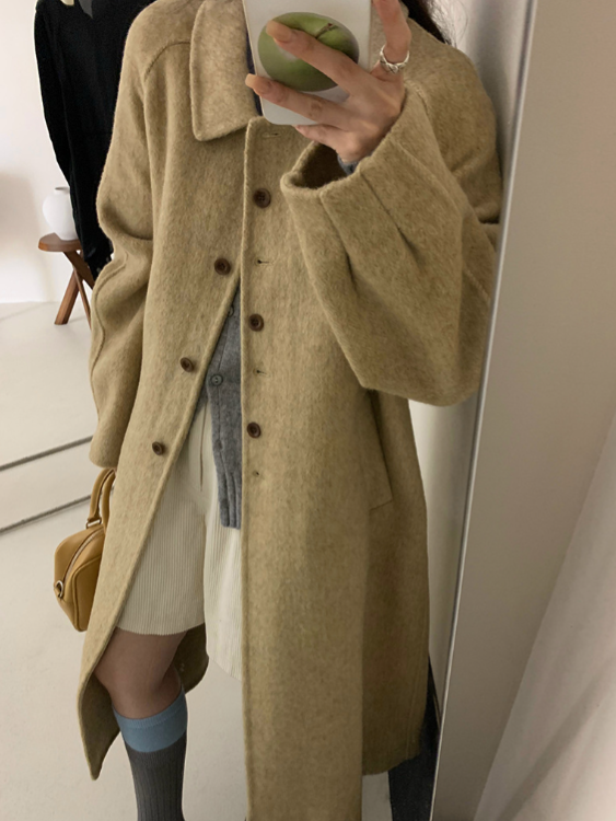 wool 100) catchy hm coat 상세 이미지 2