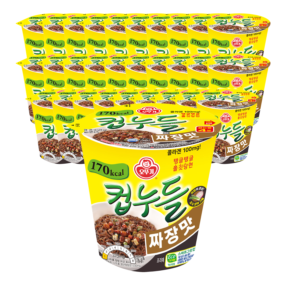 오뚜기 컵누들 짜장맛 40.5g, 30개 - 상품 이미지