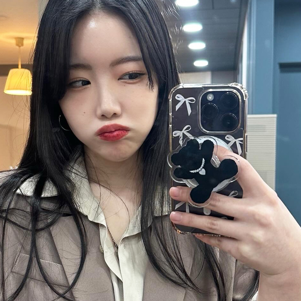 168cm 맥세이프 그립톡 블랙 베어 - 상세 이미지 2