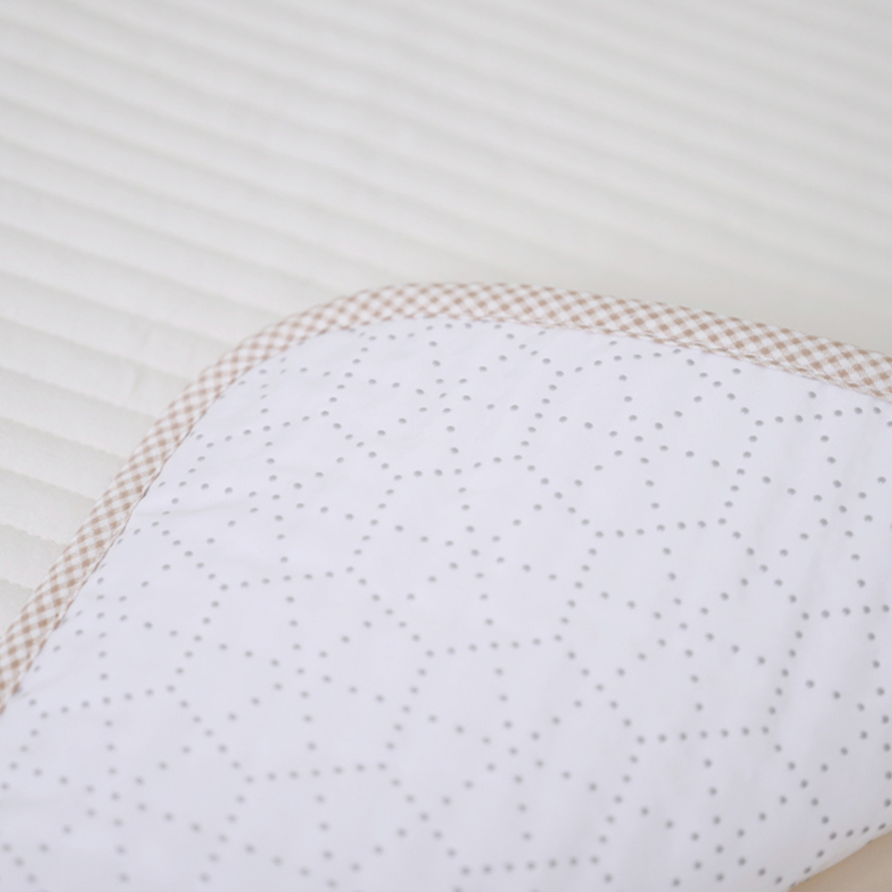 베이비소풍 논슬립 아기 방수 패드 / 60수 순면 방수요 신생아 침대