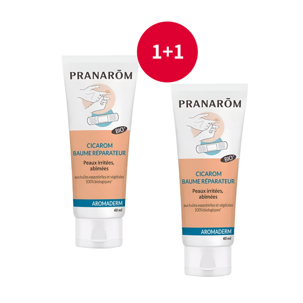 1+1 프라나롬 시카롬 리페어 밤 40ml - 총 2팩 세트 - 메인 이미지