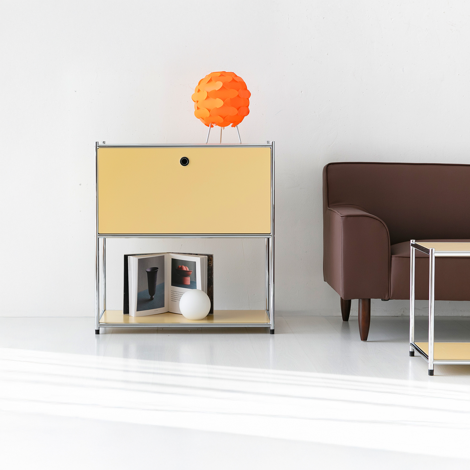 모듈가구 심플리 수납장 BC264 77x40x82, 2단, 솔리드베이지 7313.2106