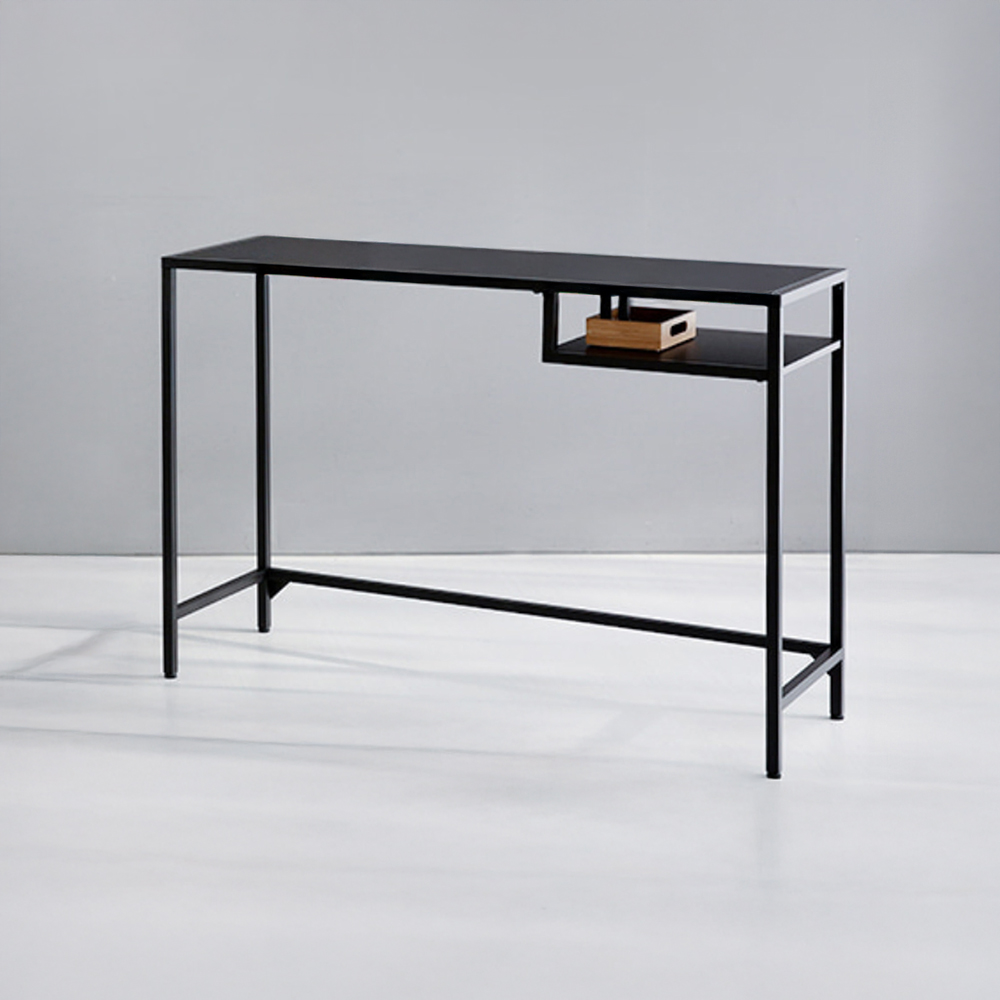 TETOS 책상 10036 1000mmx360mmx740mm, 블랙 9104.1034