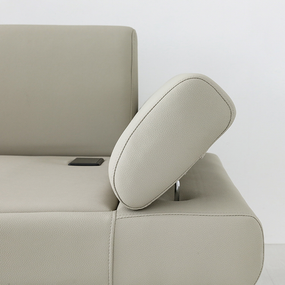 ONDOR 흙소파 3인 라이트그레이