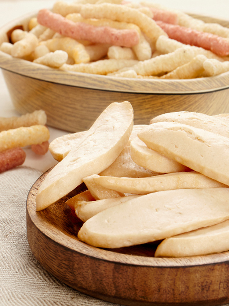 퓨어잇 유기농 떡뻥 4봉+롱스틱 4봉 아이과자