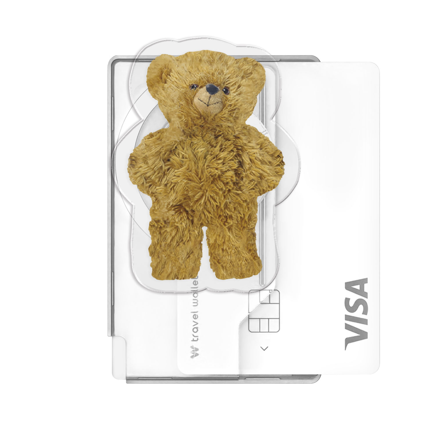 168cm 맥세이프 카드지갑 그립톡 올인포켓 마이 리틀 펫 베어