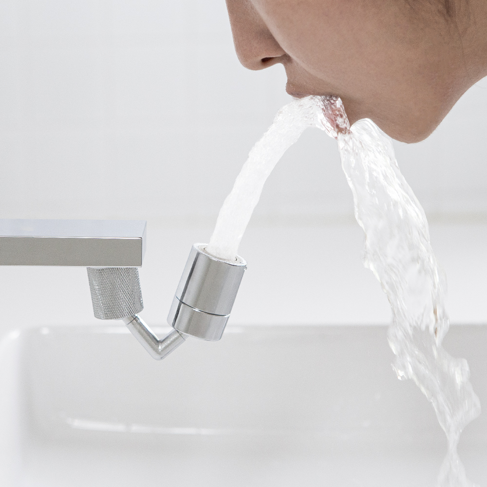 해피달링 아기 수전 세면대 워터탭 프로 720도 연장 탭 수도꼭지 + 애기 비데