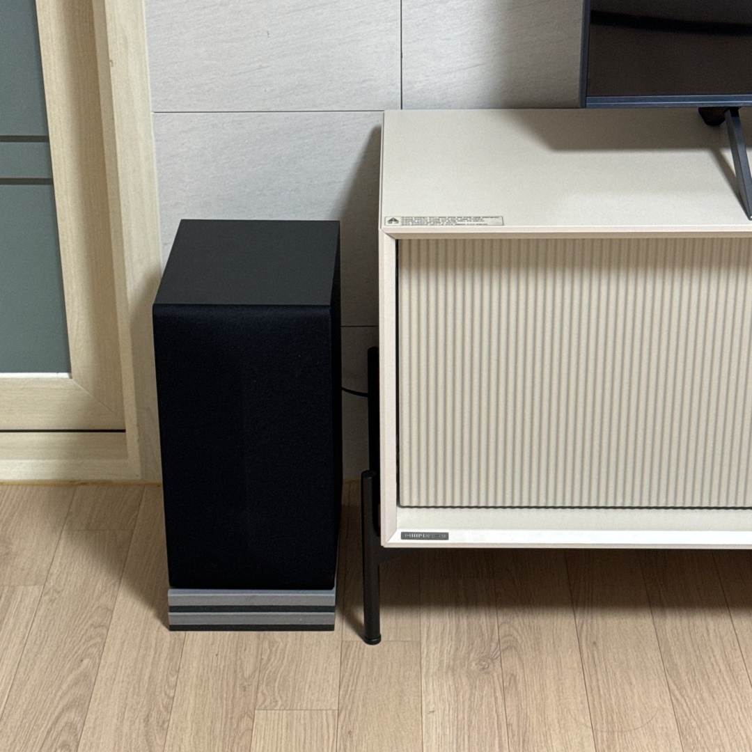 덕진스펀지 스피커 매트 2개 우퍼 방진패드 삼성사운드바 서브우퍼 받침대 400X200X25T