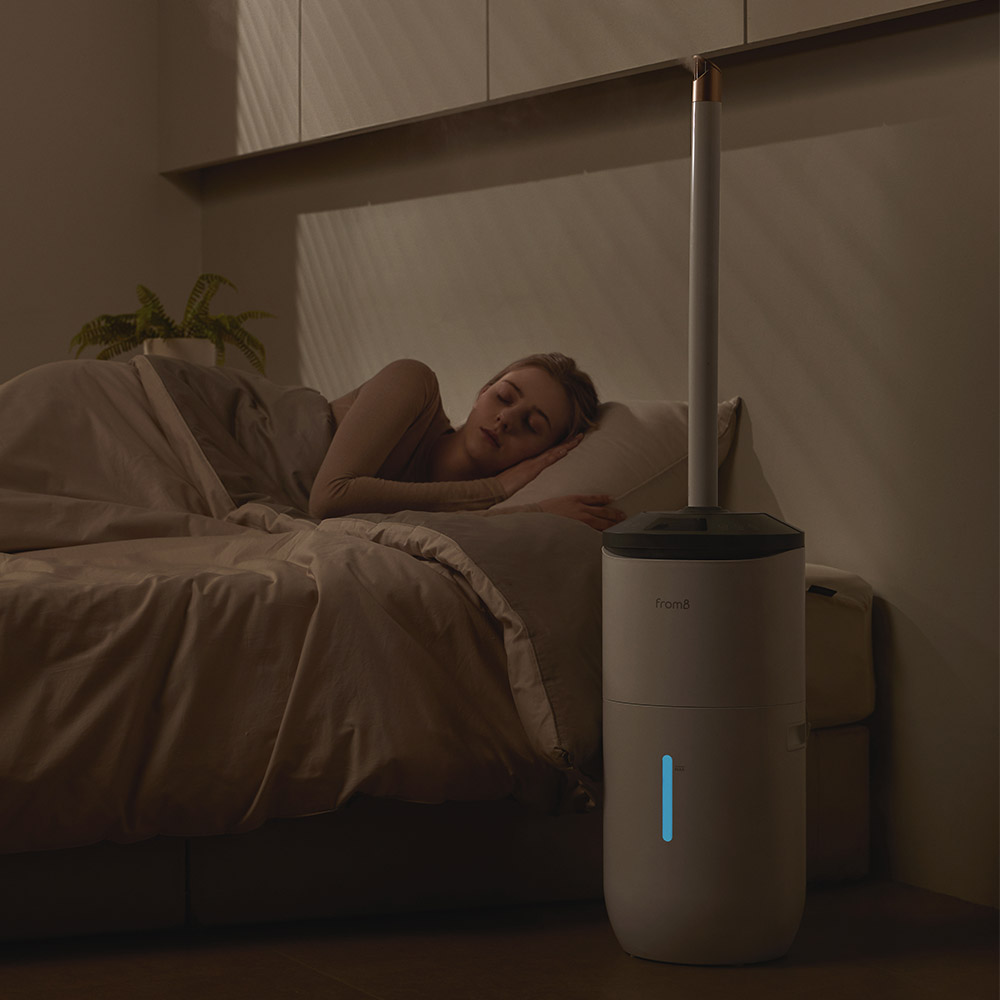 프롬비 몬스터2 가열 대용량 사무실 10L 회전 복합식가습기 FF256 화이트