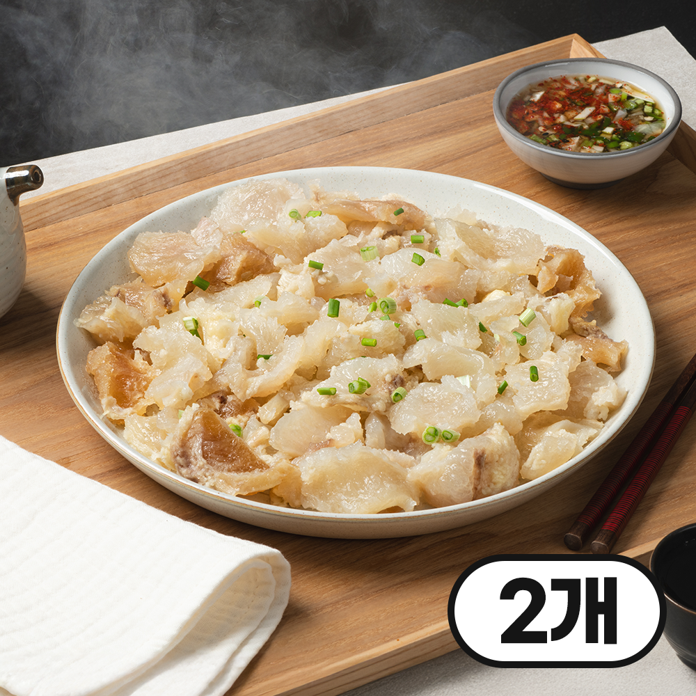 삼춘네 목초우 진짜 무릎 도가니 100% 보양식 스지 수육 도가니탕 1kg, 2개