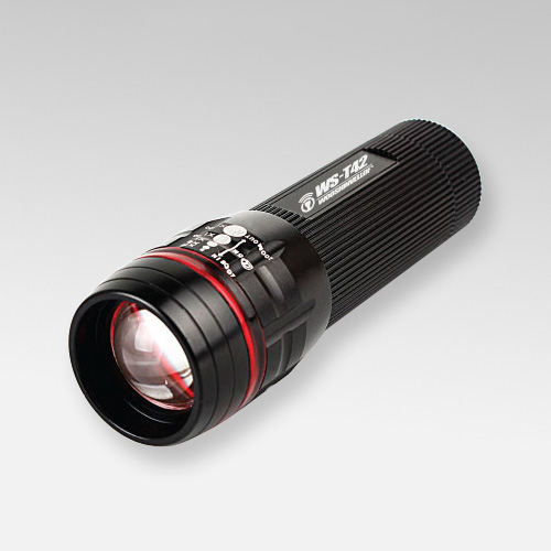 WS-T42 LED T4 줌라이트 후레쉬 캠핑랜턴 손전등 - 상품 이미지