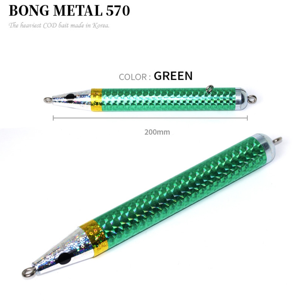 캣츠크로우 대구 봉메탈 대구메탈지그 그린, 570g - 상세 이미지 2