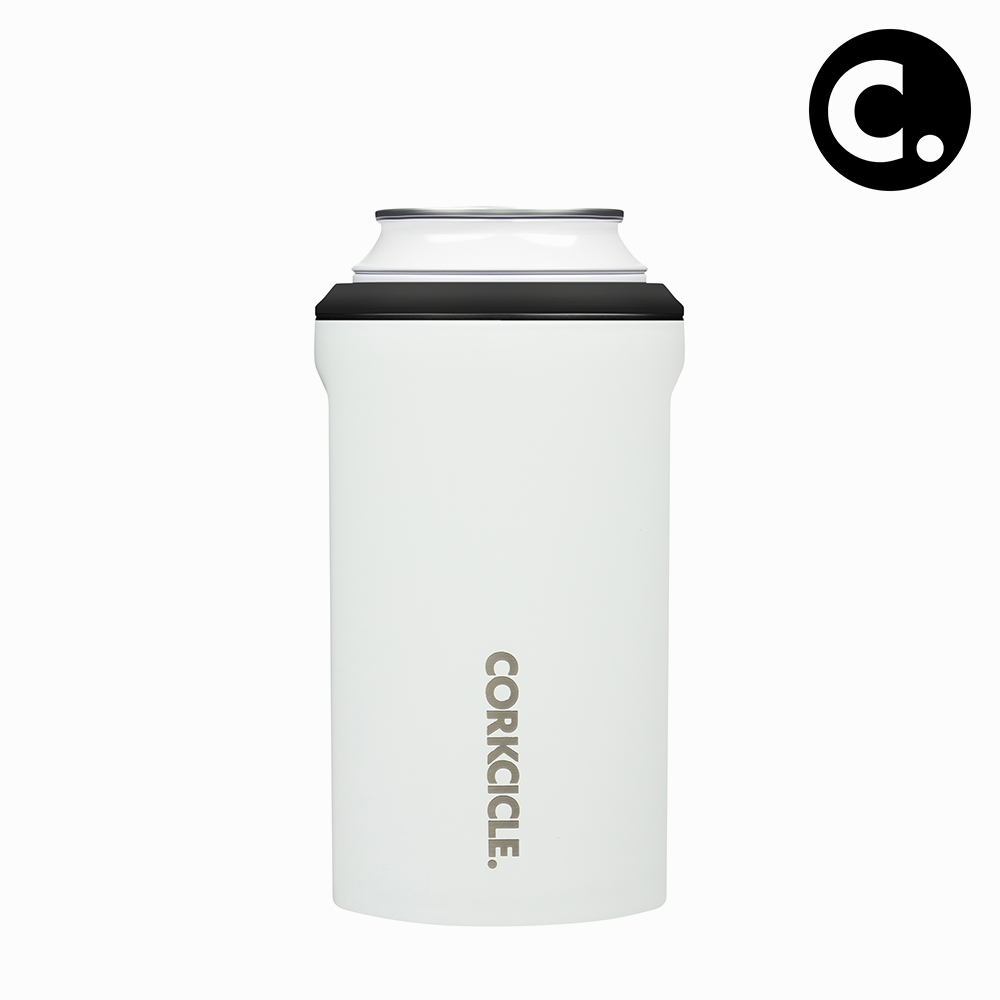콕시클 캔쿨러 보냉 캠핑 소주 맥주 쿨러 캔음료 쿨링 355ml, 화이트