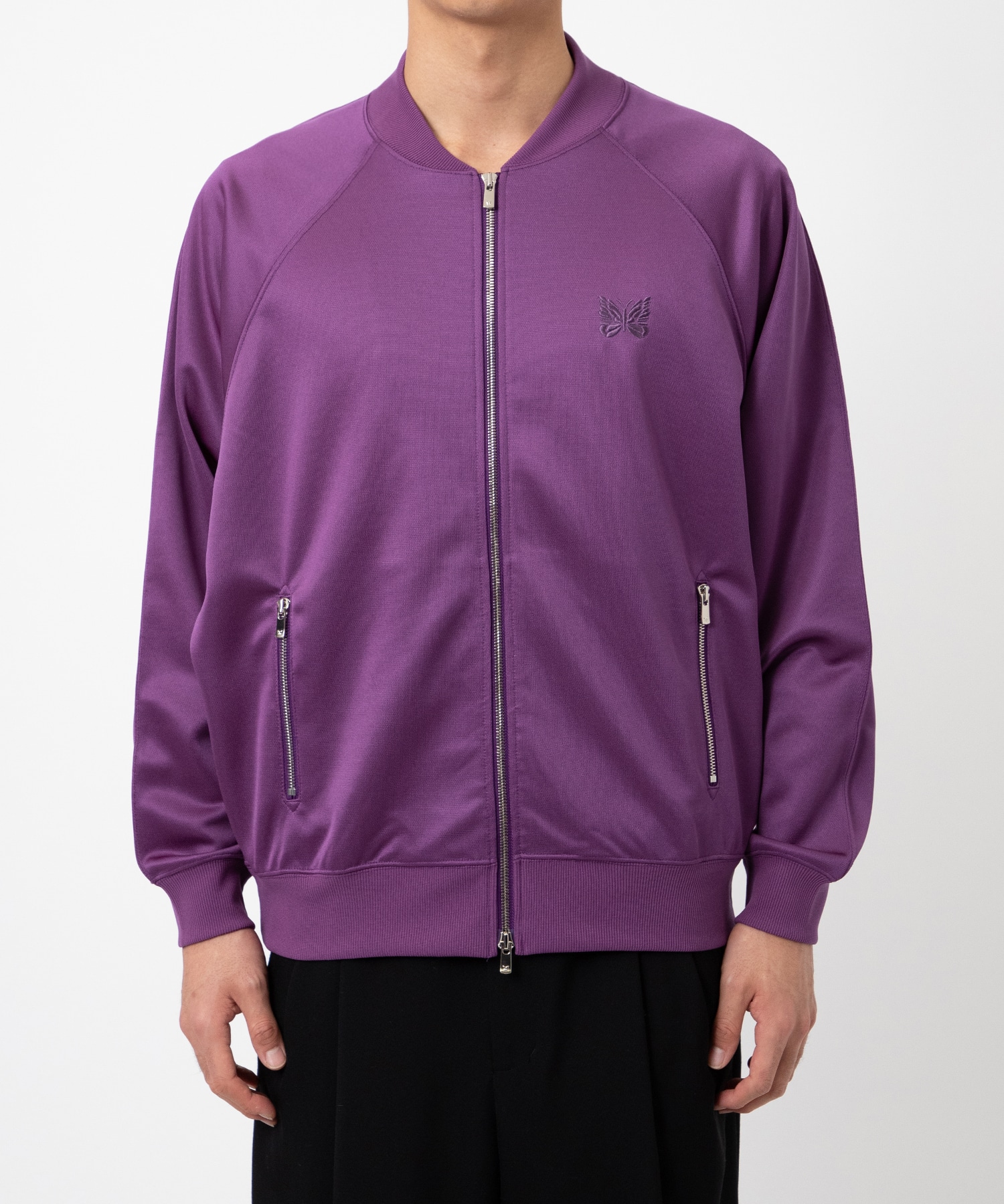 니들스 자켓 Dolman 슬리브 트랙 폴리스무스 25SS 남자 남성 트랙자켓 QV324 - 상세 이미지 2