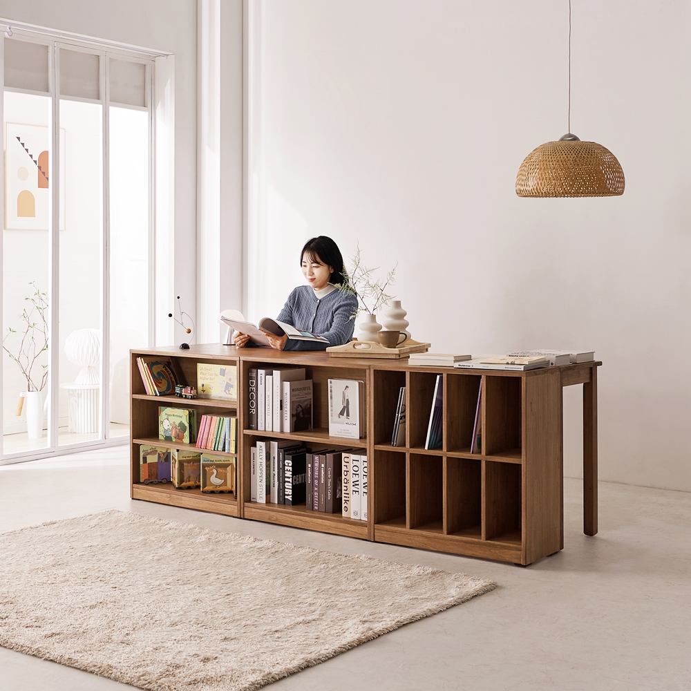 루어스 거실 공부 가족 책상 책상겸테이블 모듈 서재 테이블 세트