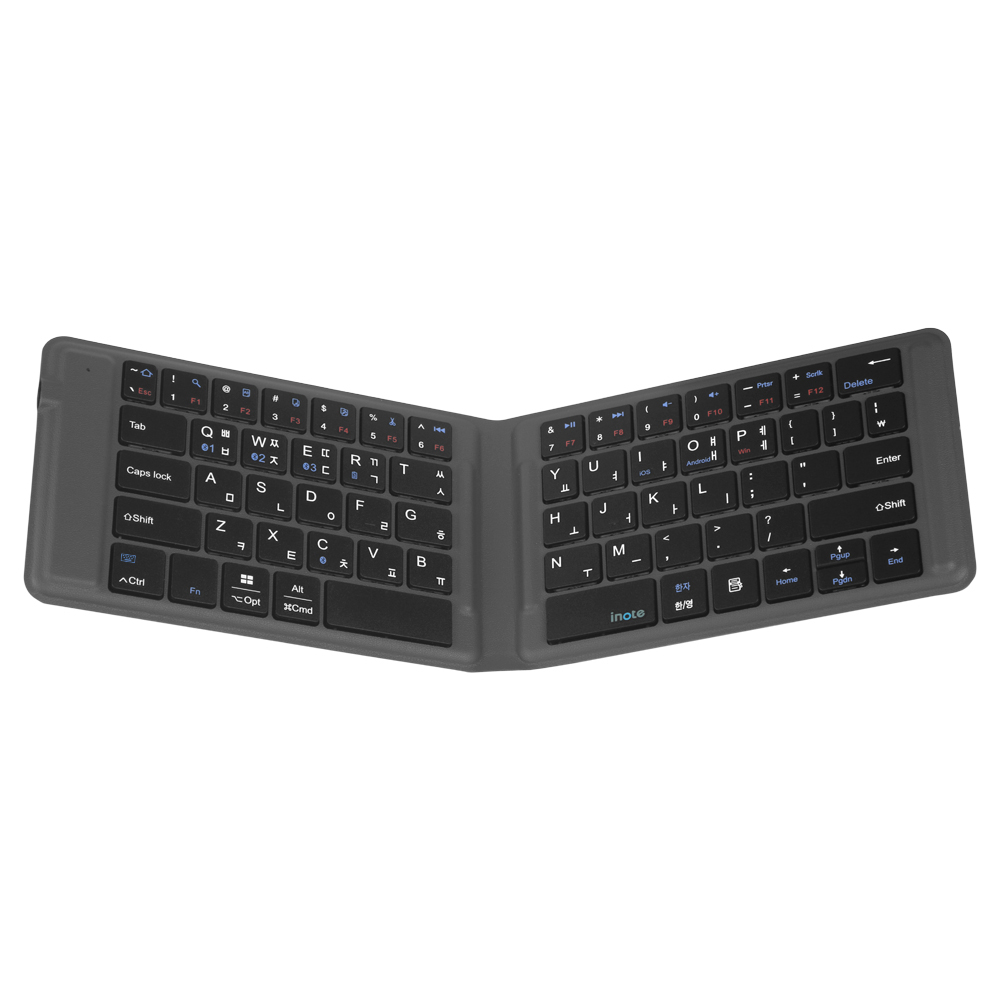 아이노트 X-Folding XK602B 블루투스 접이식 키보드 이미지 6