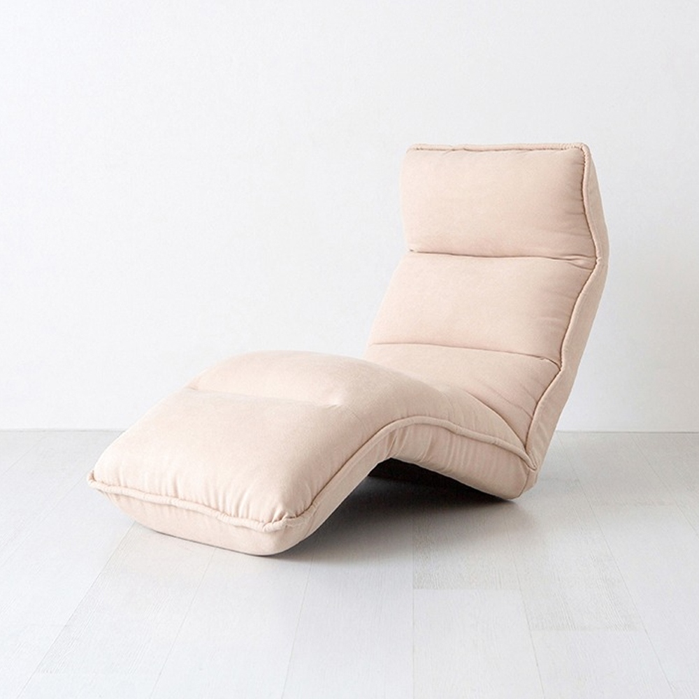 5146.2002 앰보 1인 좌식소파 C형 스툴미포함, 베이지, 1인용