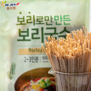 NO밀가루, 국산 늘보리 [ 보리국수 500g(건면) ] 순수 곡물면 비... 맛있게 먹은 솔직 후기 - 상품 이미지 1
