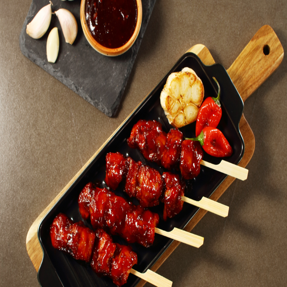 (마켓패밀리) 사옹원 불닭맛 닭꼬치180g (45g x 4개) : MARKET FAMILY