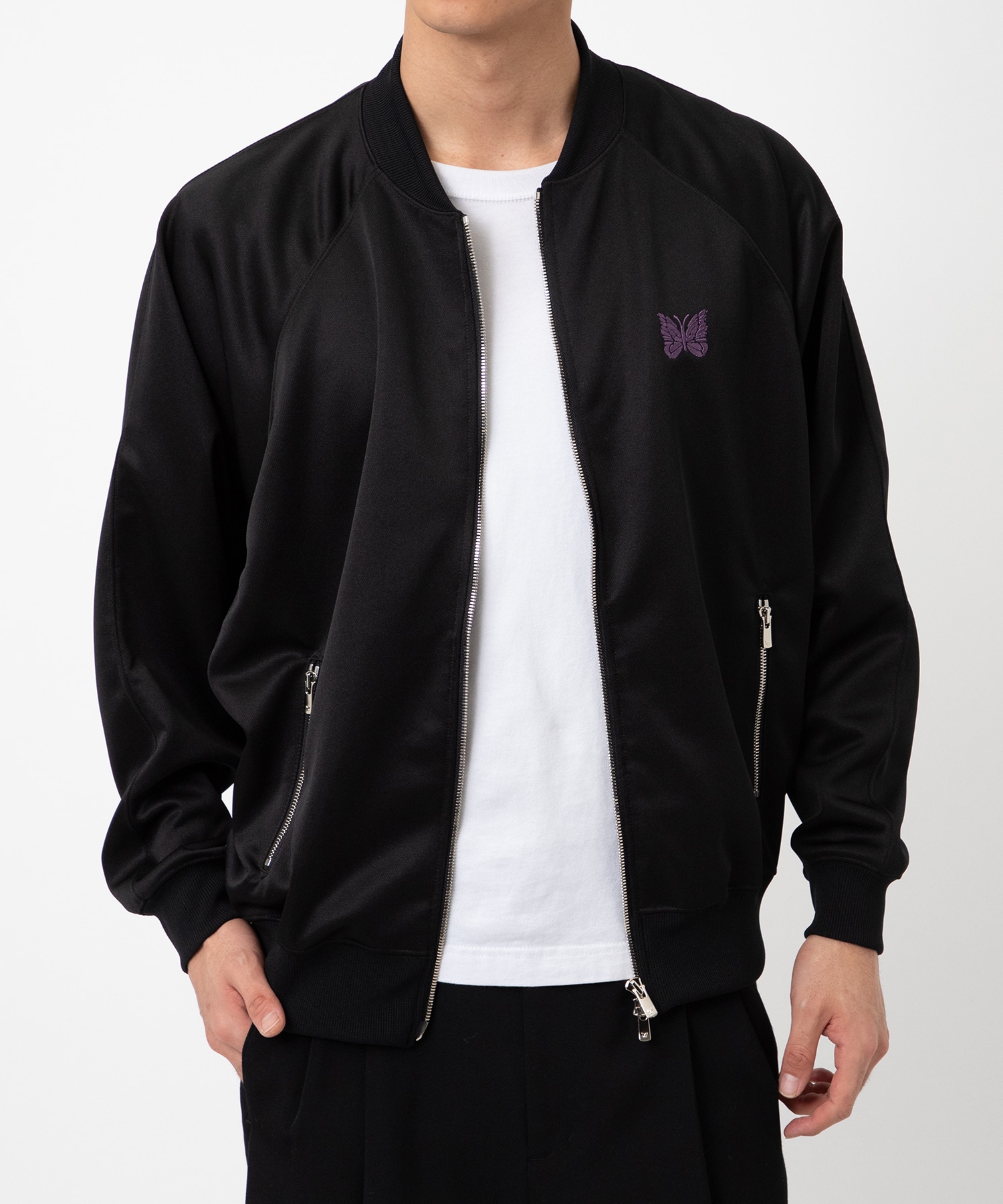 니들스 자켓 Dolman 슬리브 트랙 폴리스무스 25SS 남자 남성 트랙자켓 QV324 - 상세 이미지 3