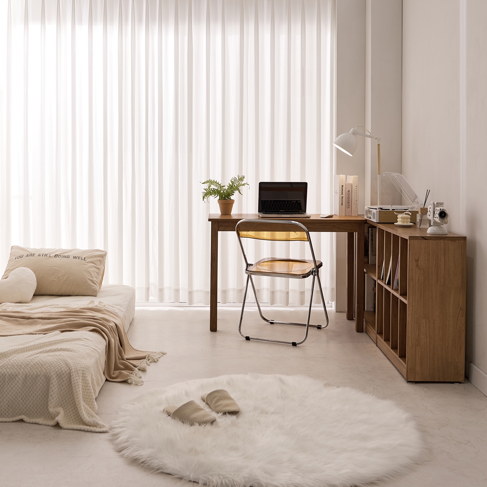 루어스 거실 공부 가족 책상 책상겸테이블 모듈 서재 테이블 세트