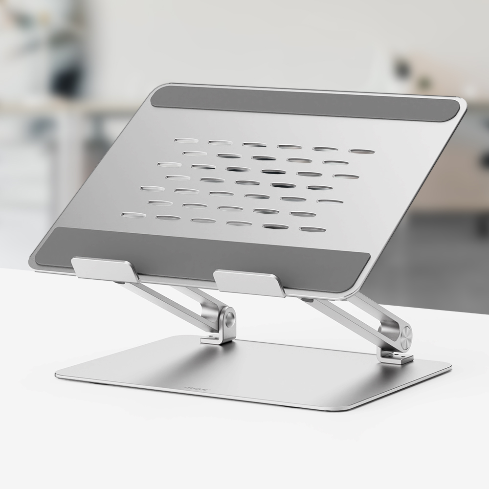 미아크 노트북 거치대 고급 알루미늄 받침 접이식