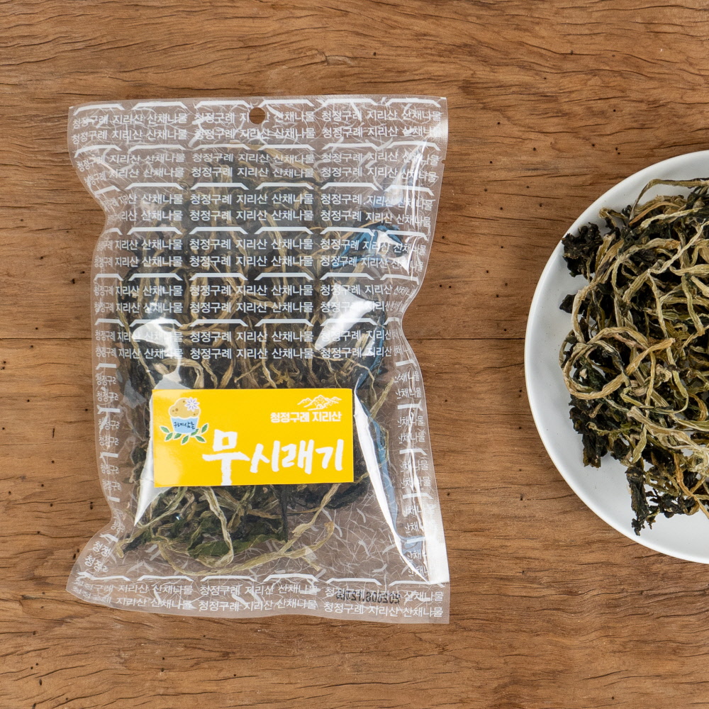 국산 건나물 [ 무청 시래기 50g ] 삶아서 말린 나물 산채 비빔밥재료 무우청 시래기 - 상세 이미지 4