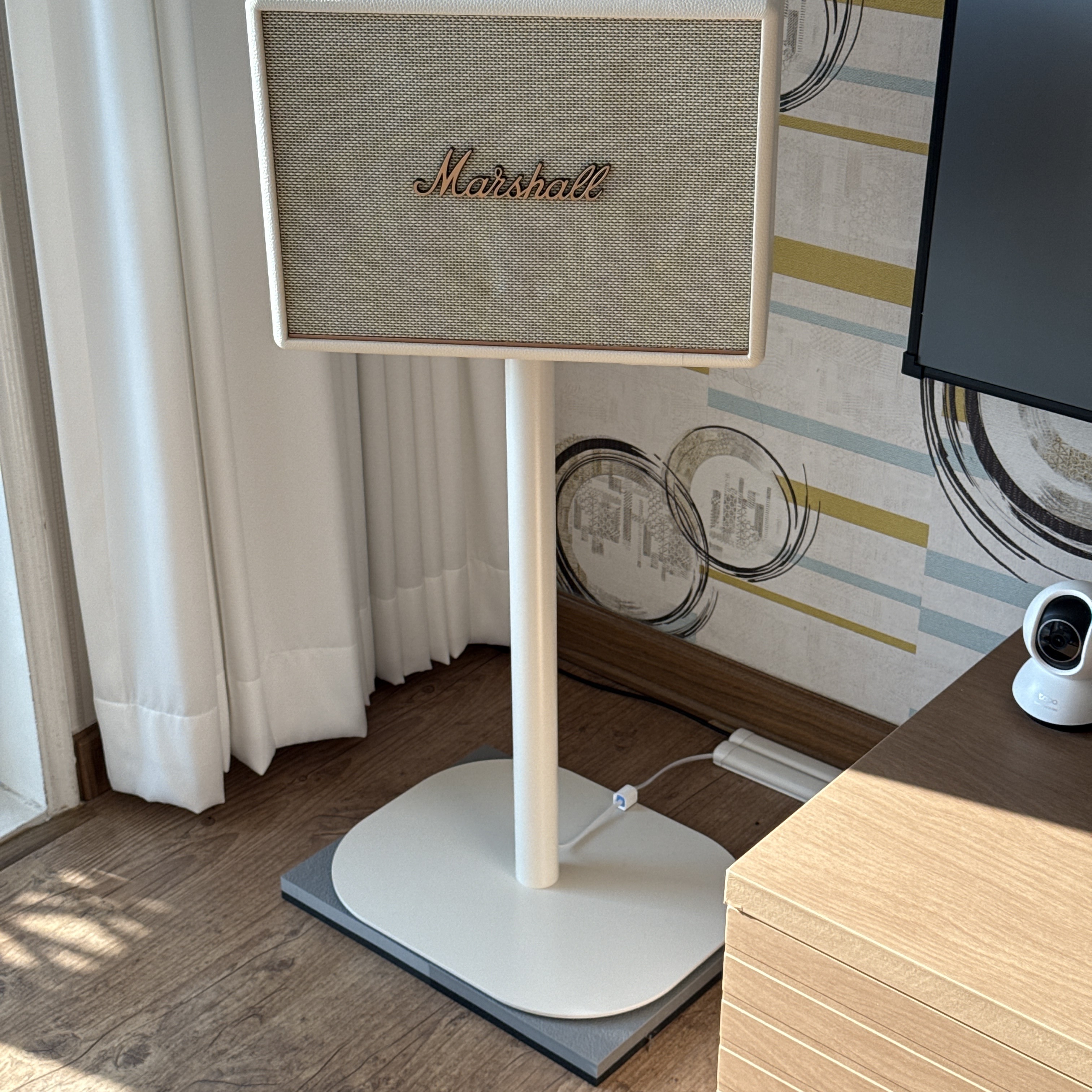 덕진스펀지 스피커 매트 2개 우퍼 방진패드 삼성사운드바 서브우퍼 받침대 400X200X25T