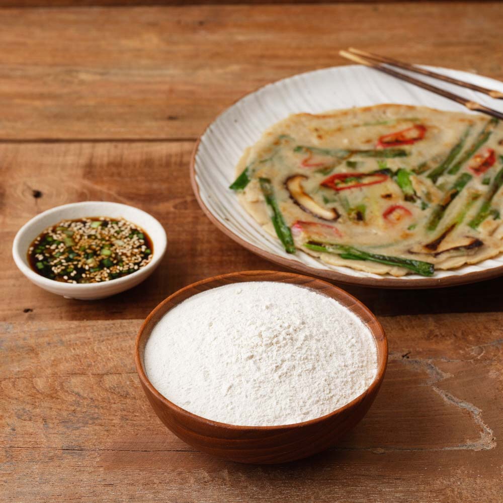국산 메밀로 만든 [ 메밀부침가루 500g ] 무농약 우리밀 부침개 이미지 6