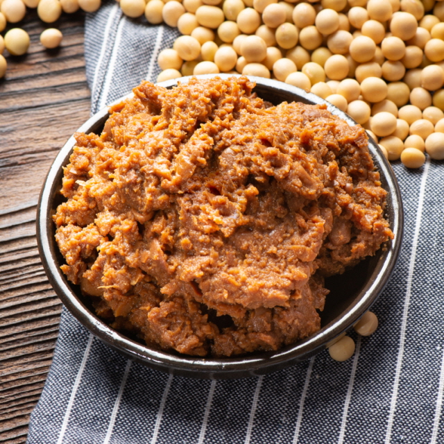 옛날 시골 국산 콩 [ 연된장 1kg ] 된장찌개 저염 한식 전통 집 재래식 된장 - 상품 이미지