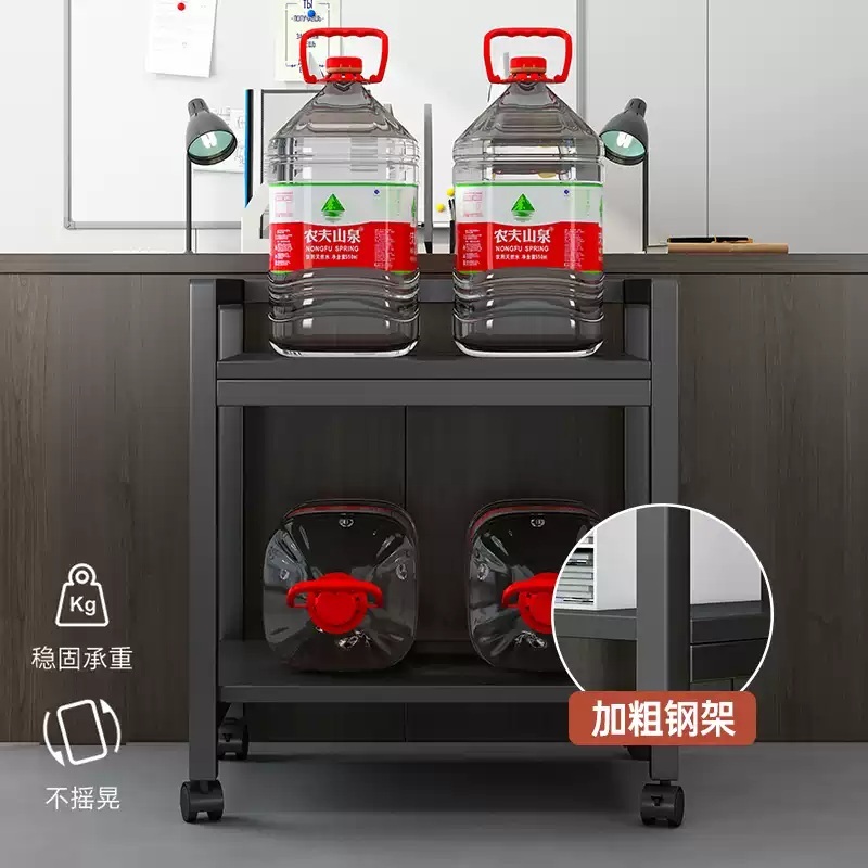 프린터선반 이동식 수납 복합기 데스크 2단 받침대 복사기 거치대 프린트 책상 - 상세 이미지 2