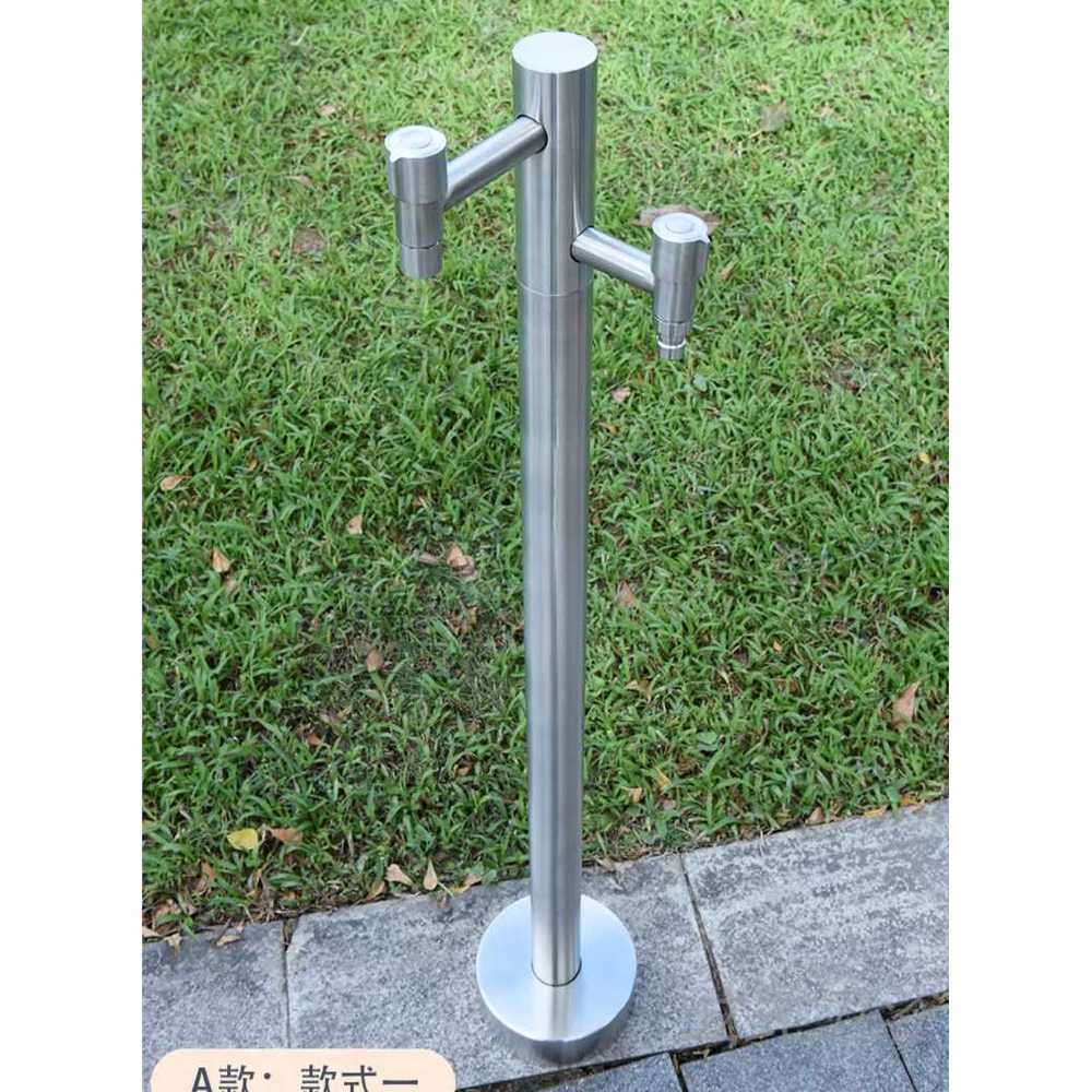 스텐 부동전 수도 실외 기둥 동결 야외 수돗가 스탠드 A 58cm - 상품 이미지
